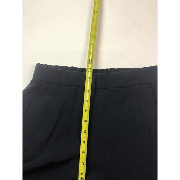 NWT J Crew Pull On Easy Trouser Pants Navy Blue Crepe G7462 size 2 High Rise - Picture 8 of 12